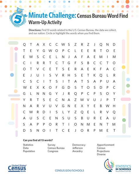 census unit word hike|Census Word Find and Crossword Warm.